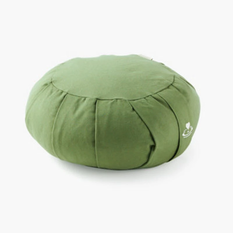 Image of Myga Moss Zafu Yoga Meditation Cushion For Comfortable Practice