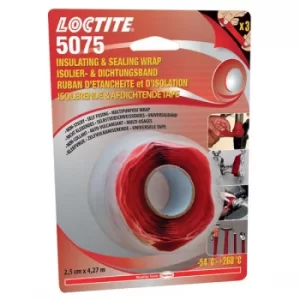 Image of Loctite 1684617 SI 5075 Insulating Sealing Wrap Red 4.27m