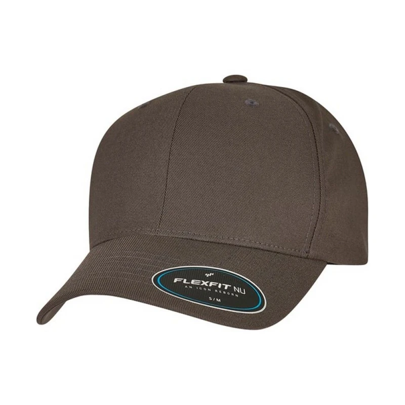 Image of Flexfit Flexfit Men NU Baseball Cap in Dark Grey Dark Grey One Size Male 5063377124897