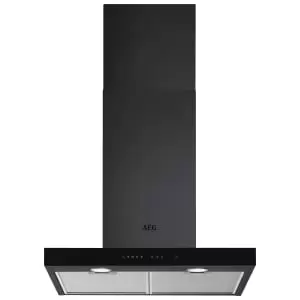 Image of AEG DBE5681HR 60cm T-Box Chimney Hood - Black
