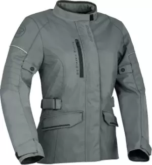 Image of Bering Clara Ladies Motorcycle Textile Jacket, grey, Size 38 for Women, grey, Size 38 for Women