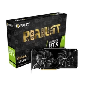Image of Palit NVIDIA GeForce RTX 2060 DUAL OC 12GB Turing Graphics Card