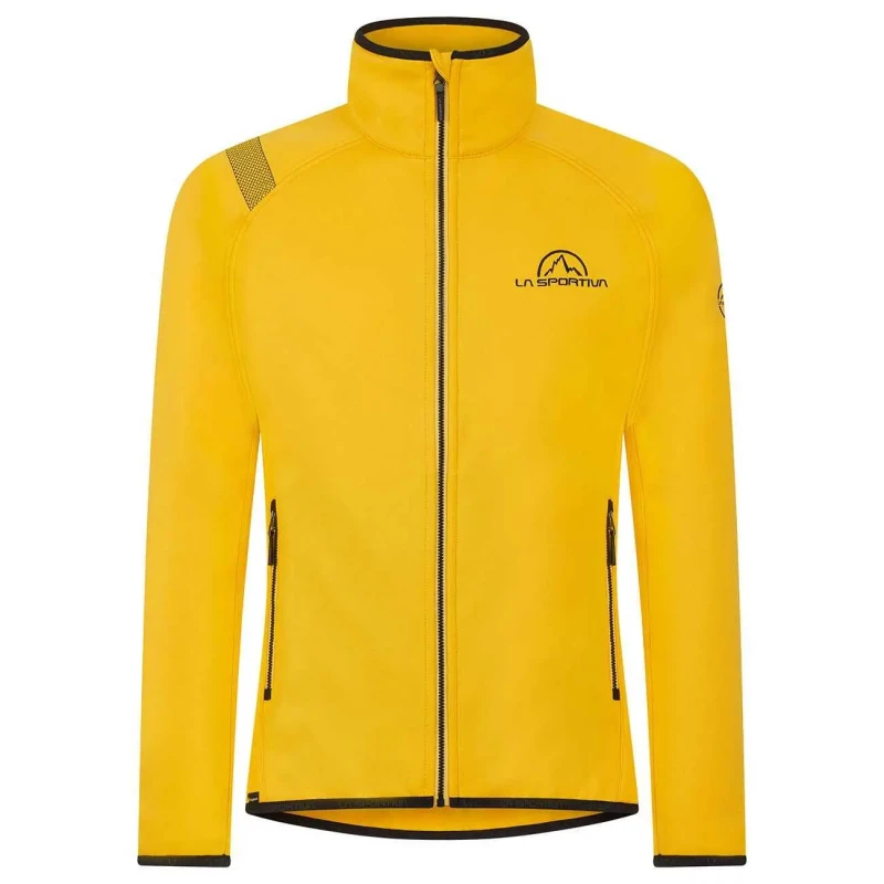 Image of Zip-up hiking jacket La Sportiva Promo Jaune Male M