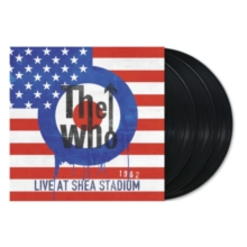 Image of The Who Live at Shea Stadium 1982 LP multicolor Onesize Unisex