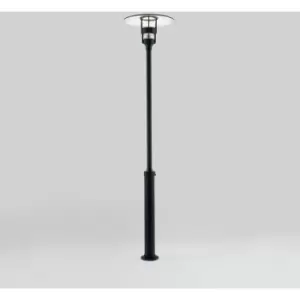 Image of Konstsmide Freja Outdoor Classic Head And Lamp Post Matt Black Max Watt 1x 60, E27, IP44