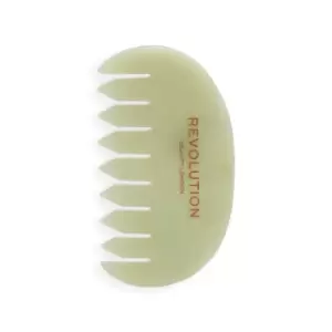 Image of Revolution Skincare Jade Scalp & Body Massage Comb
