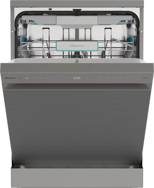 Image of HISENSE HS673A90XUK Full Size WiFi-enabled Dishwasher - Stainless Steel 6974805075546