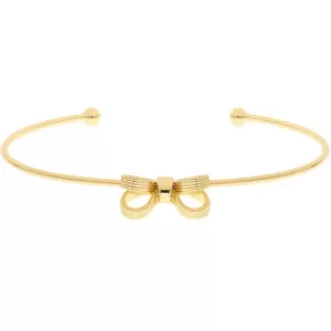 Image of Ted Baker Ladies Gold Plated Olken Mini Opulent Bow Bangle TBJ1576-02-03