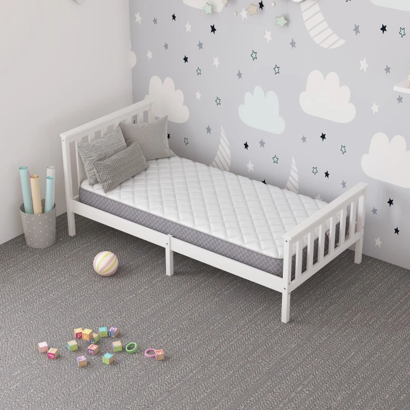 Image of Aspire Kids Bonnell Mattress With Oeko-Tex Fabric, Size Small Single