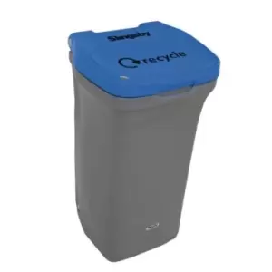 Image of Slingsby Bin - Designer Wheelie 90LTR Recycling - Blue - NO Lock