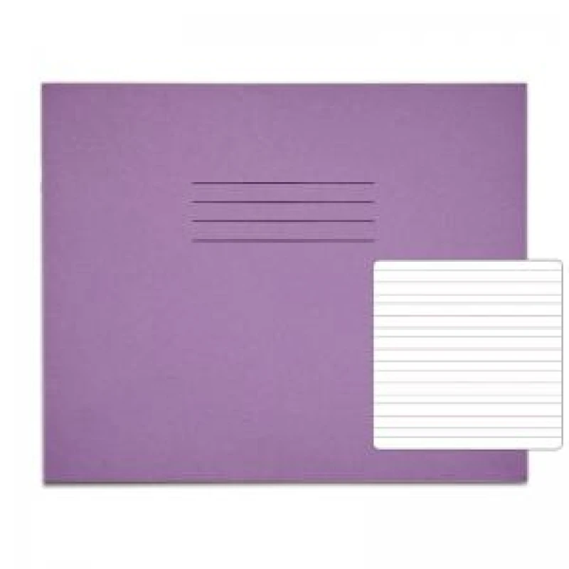 Image of Rhino 6 x 8 Learn to Write Book 32 Page Purple Narrow-Ruled...