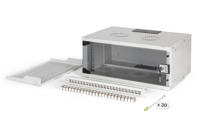 Image of Digitus SOHO Pro network set. 483mm (19") - 4U. 540 x 400 mm (W