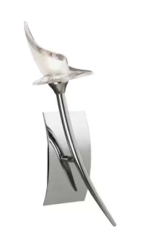 Image of Flavia Wall Lamp Switched 1 Light G9, Polished Chrome