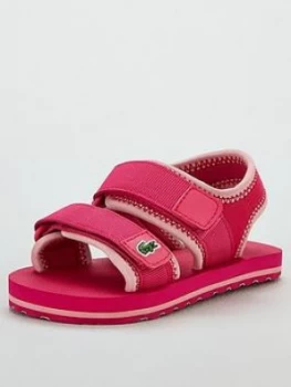 Image of Lacoste Sol 119 1 Sandal, Pink, Size 1 Older