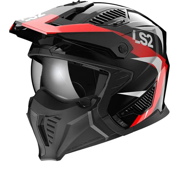 Image of LS2 OF606 Drifter Triality Red 06 Size M