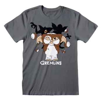 Image of Gremlins - Fur Balls Unisex Medium T-Shirt - Charcoal