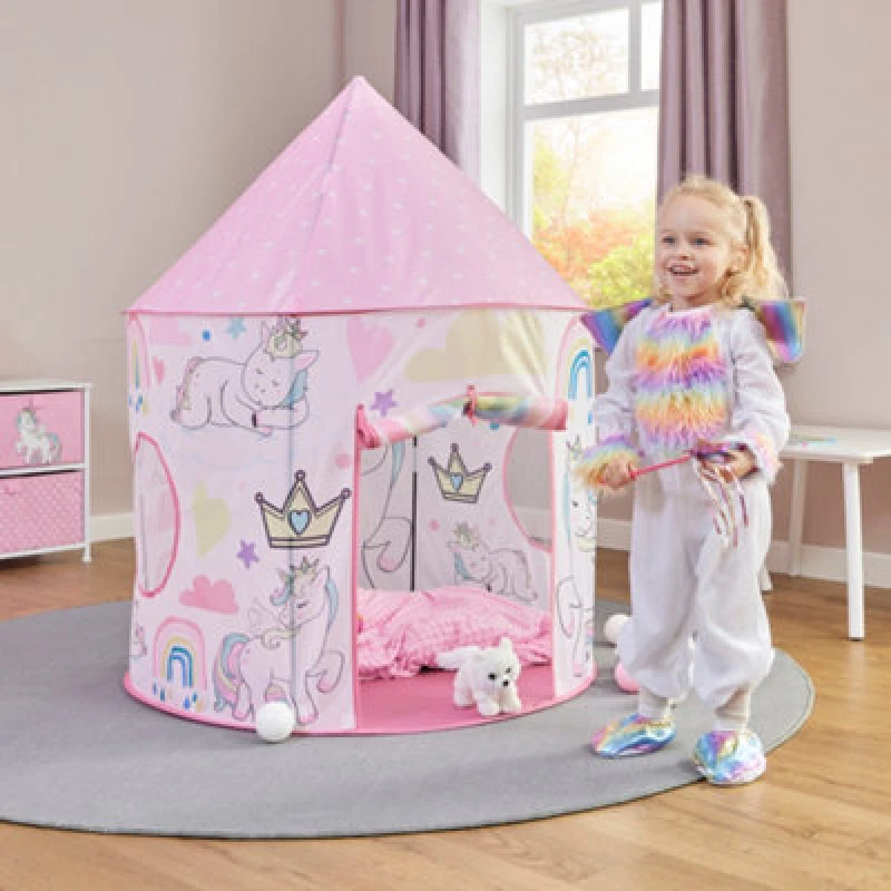 Image of Liberty House Toys Unicorn Play Tent Pink unisex