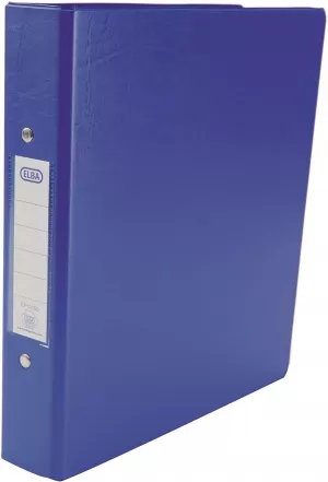 Image of Elba Blue A5 2-Ring Binder (Pack of 10)