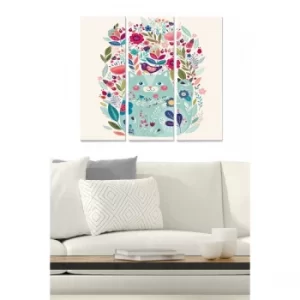 Image of MDF481915327 Multicolor Decorative MDF Painting (3 Pieces)