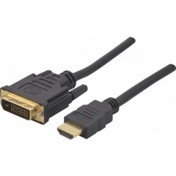 Image of Hdmi Type A To Dvi D Cable 1m