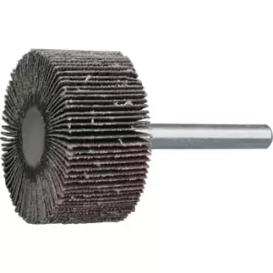 Image of 30 X 10MM Flap Wheels - Aluminium Oxide - 6.0MM Shaft P60