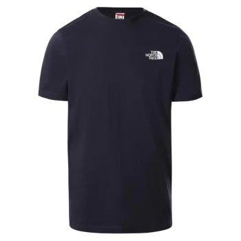 Image of The North Face The Simple Dome T Shirt - T87 Aviator Nvy
