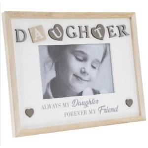 Image of Sentiments Frame Daughter 4X6" By Lesser & Pavey