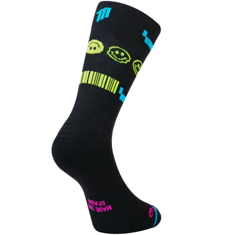 Image of Football Socks Sporcks 80's Night Noir Unisex L (44/46)