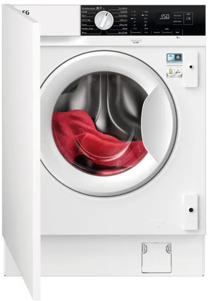 Image of AEG 6000 Series AutoSense LFX6G8434BI 8KG 1400RPM Integrated Washing Machine