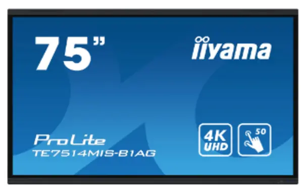 Image of iiyama ProLite TE7568MIS-B1AG 75" Touch Screen Display
