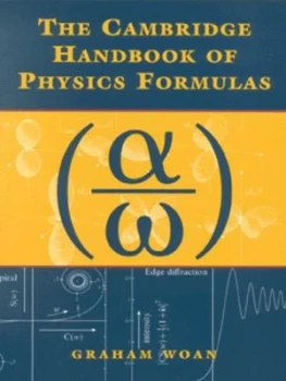 Image of The Cambridge Handbook of Physics Formulas by Graham Woan Paperback