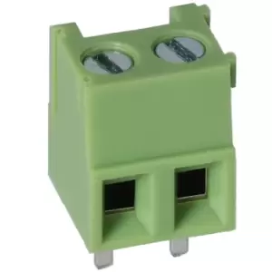 Image of TruConnect 211821 3.81mm 2 Way Low Profile Rising Clamp Terminal Block