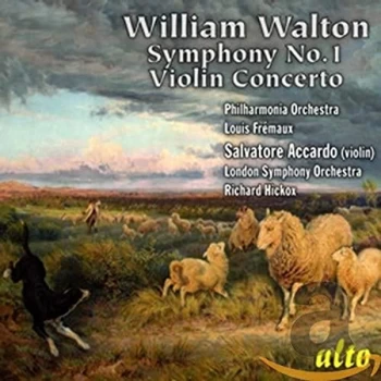 Image of Walton - William Walton: Symphony No. 1/Violin Concerto CD