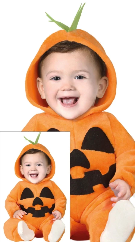 Image of Fiestas Guirca Fancy Dress Pumpkin 12-18 Months, Black CLG-FG83004