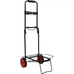 Image of Charles Bentley Odyssey Folding Camping/Festival Trolley Lightweight 40kg - Black