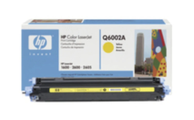 Image of HP Q6002A toner cartridge Original Yellow