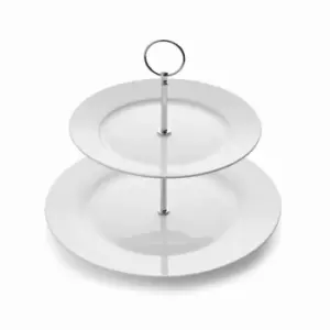 Image of Royal Worcester Serendipity 2-tier Cake Stand Boxed Set