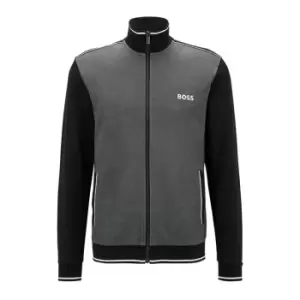 Image of Boss Zip Track Jacket - Black