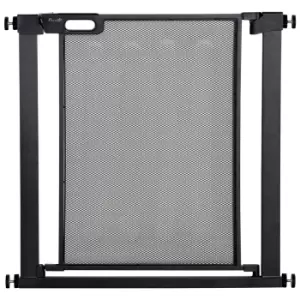 Image of PawHut Pressure Fit Safety Gate for Doorways and Staircases (75-82 cm) - Black