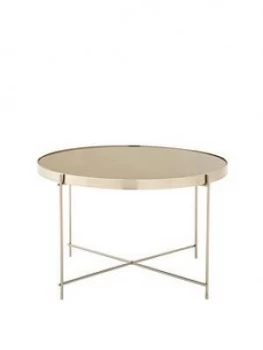 Image of Premier Housewares Allure Large Side Table- Brushed Nickel