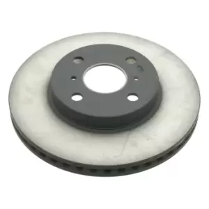 Image of Blue Print Pair of Internally Vented Painted Brake Disc Rotor ADT343269 FRONT