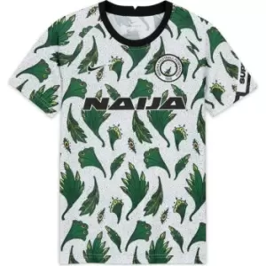 Image of Nike Nigeria Pre Match Shirt 2020 Junior - Multi