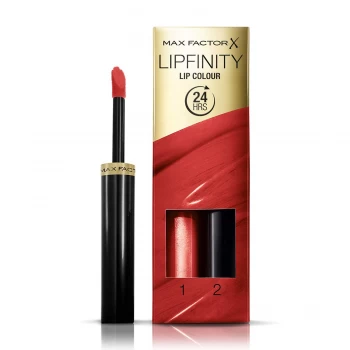Image of Max Factor Lipfinity Longwear Lipstick Hot 120 Red