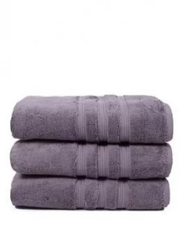 Image of Hotel Collection Luxury Ultra Loft Pima Cotton 800 Gsm Towel Range ; Magnesium - Bath Sheet