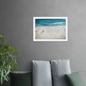 Image of East End Prints Salty Air Print Blue