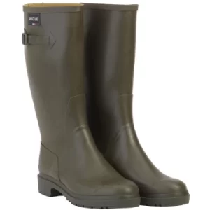 Image of Aigle Mens Cessac Wellington Boots Kaki 8 (EU42)