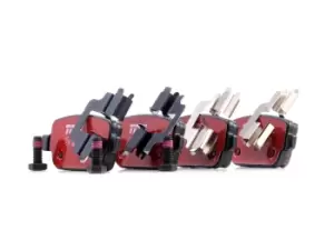 Image of TRW Brake pad set FORD,VOLVO GDB1732DTE 1439867,1459408,1477803 1566234,1682005,1756395,6G912M008GB,6G912M008GC,6G912M008GD,6G912M008GF,ME6G9J2M008GA