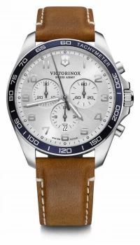 Image of Victorinox Swiss Army FieldForce Classic Chrono Brown Watch