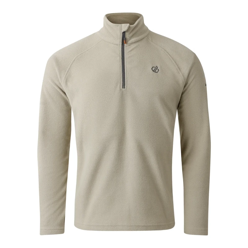 Image of Dare 2b Dare 2b Men 'Freethink II' Half-Zip Insulating Brushed Fleece in Stone Size: 2X-large Stone XXL Male 5063516189114