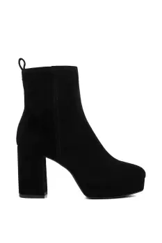 Image of 'Oona' Suede Smart Boots